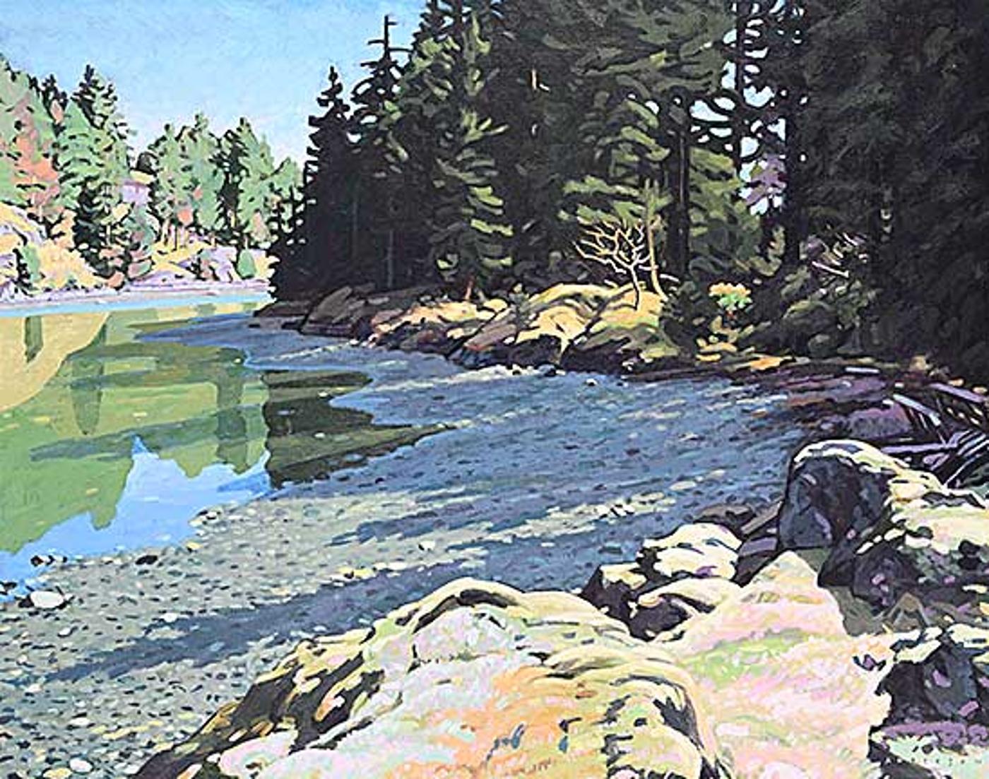 Clayton Anderson (1964) - Rocky Beach - Quadra Island