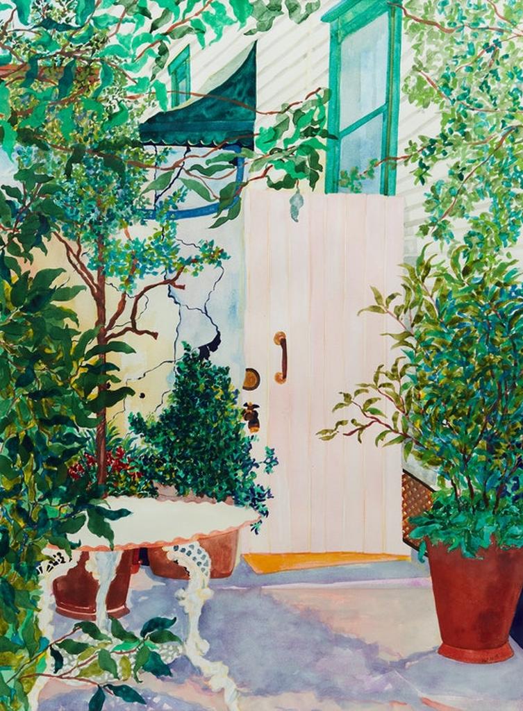 Karen Kulyk (1950) - Private Courtyard, New Orleans