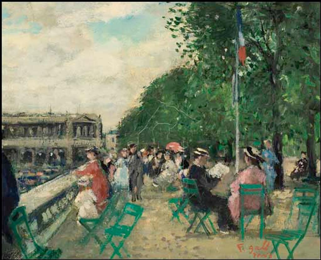 François Gall (1912-1987) - View from the Tuileries