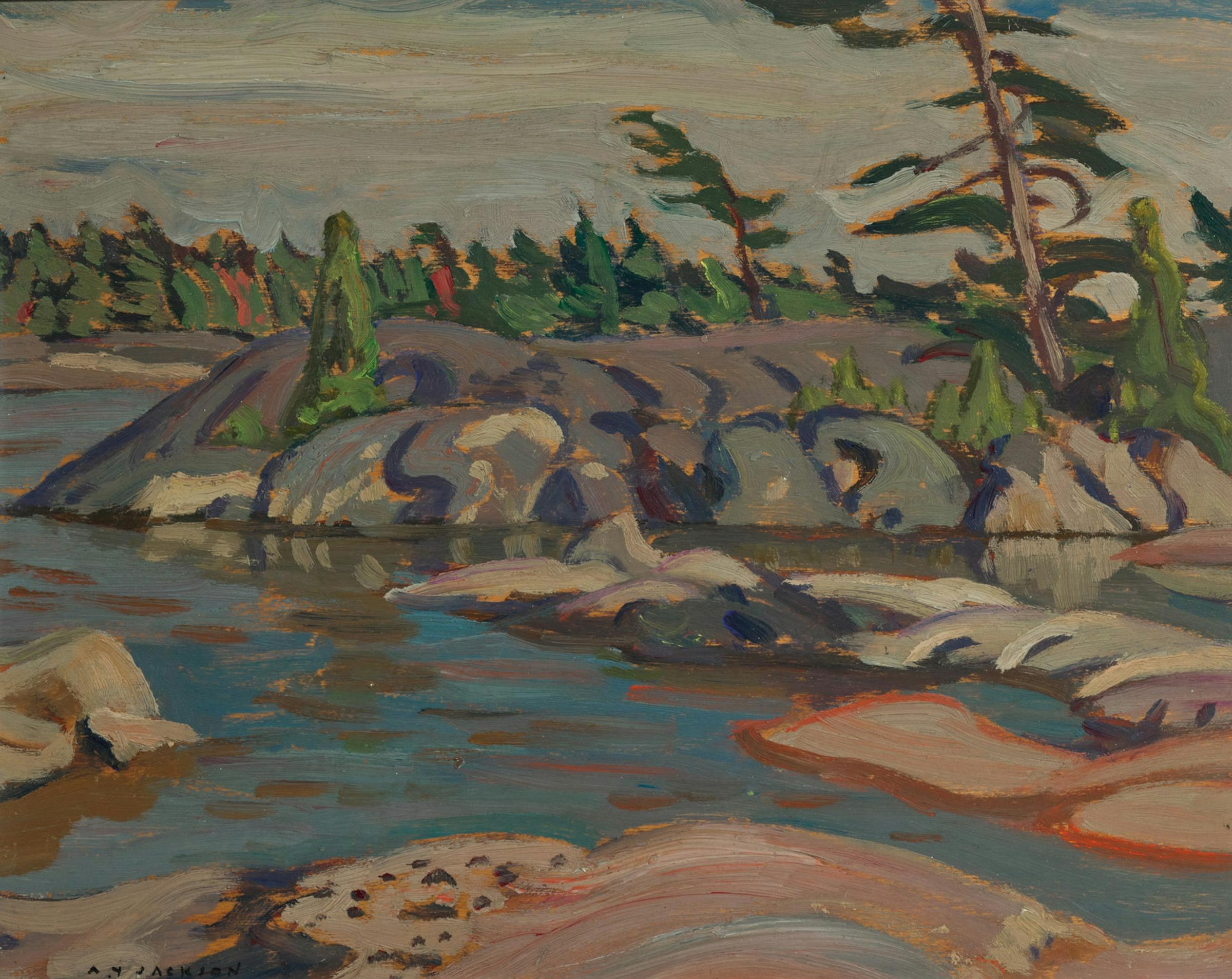 Alexander Young (A. Y.) Jackson (1882-1974) - September, Georgian Bay, circa 1920