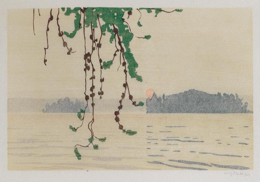 Walter Joseph (W.J.) Phillips (1884-1963) - Smoke Haze - Lake Of The Woods