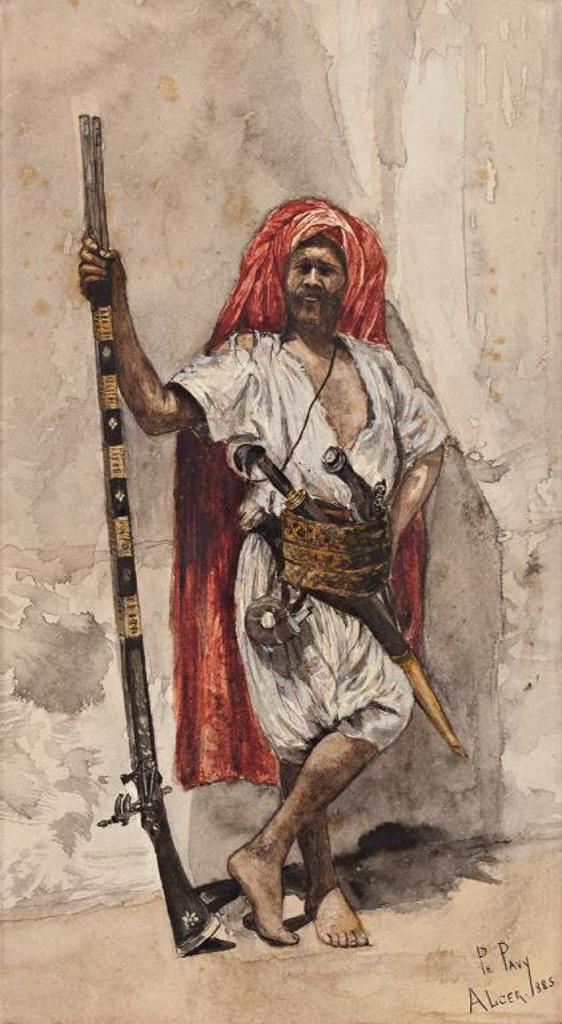 Philippe Pavy (1860) - An Algerian Warrior
