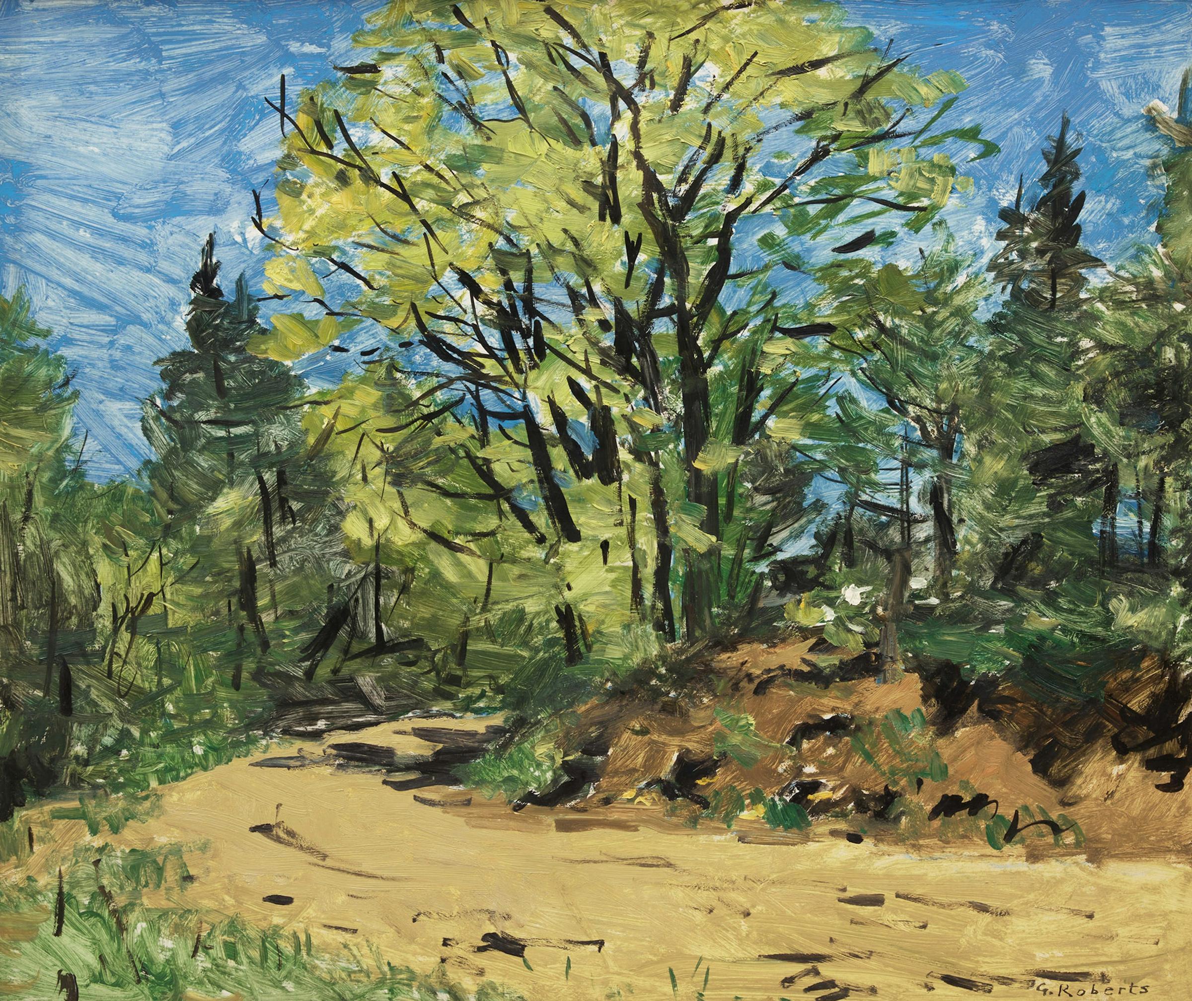 William Goodridge Roberts (1921-2001) - Road and Trees