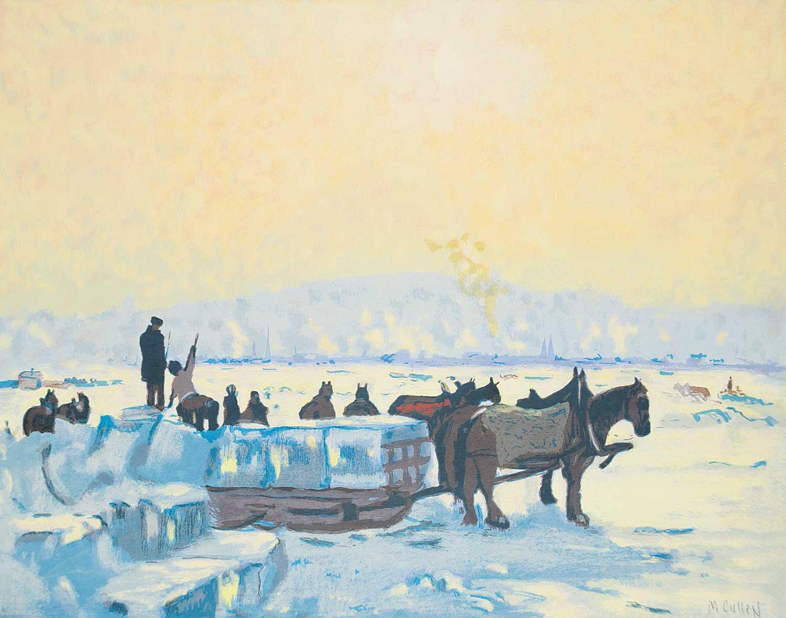 Maurice Galbraith Cullen (1866-1934) - Untitled - The Icecutters