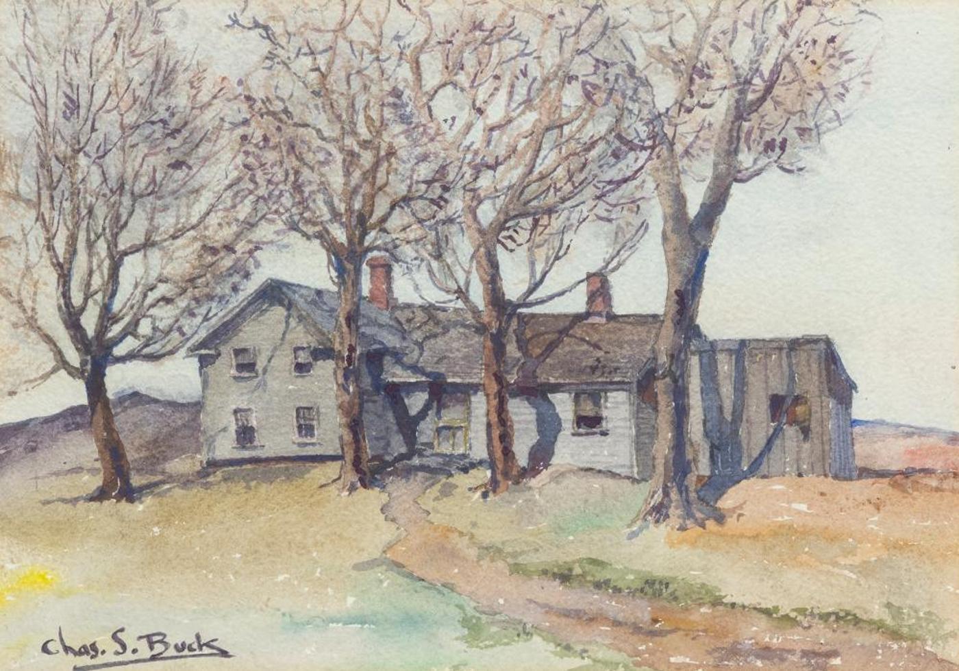 Charles S. Buck - Ontario Farmhouse, Lake Erie