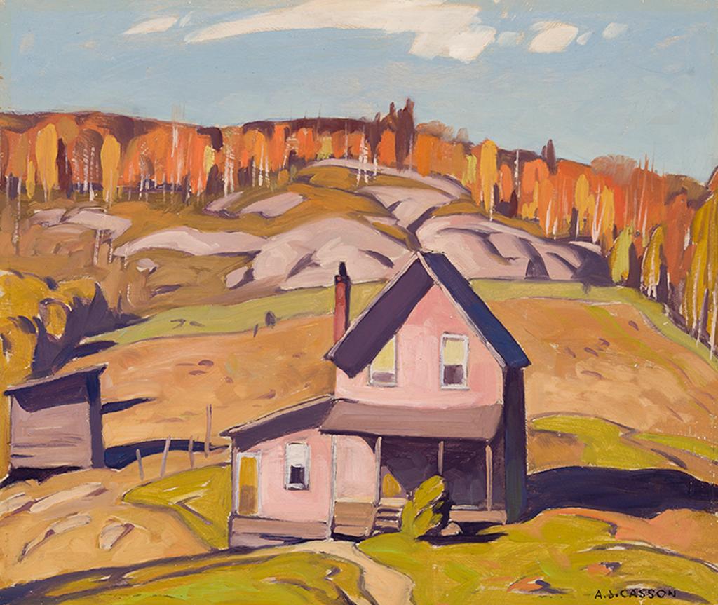 Alfred Joseph (A.J.) Casson (1898-1992) - House at Whitney