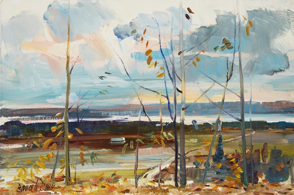 Bruce Le Dain (1928-2000) - October Sky, The Ottawa Valley