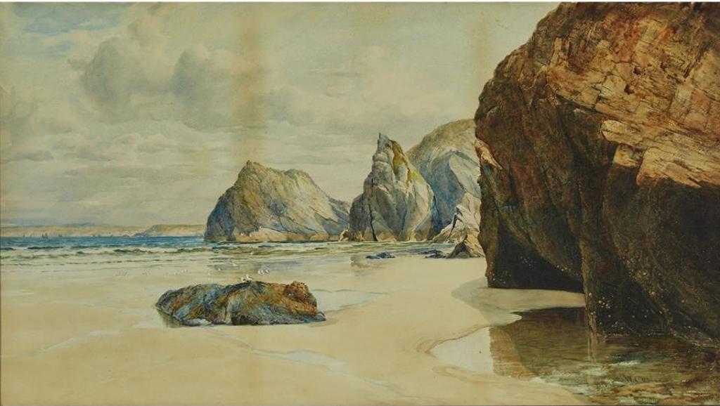 William Casley (1867-1921) - Coastal View