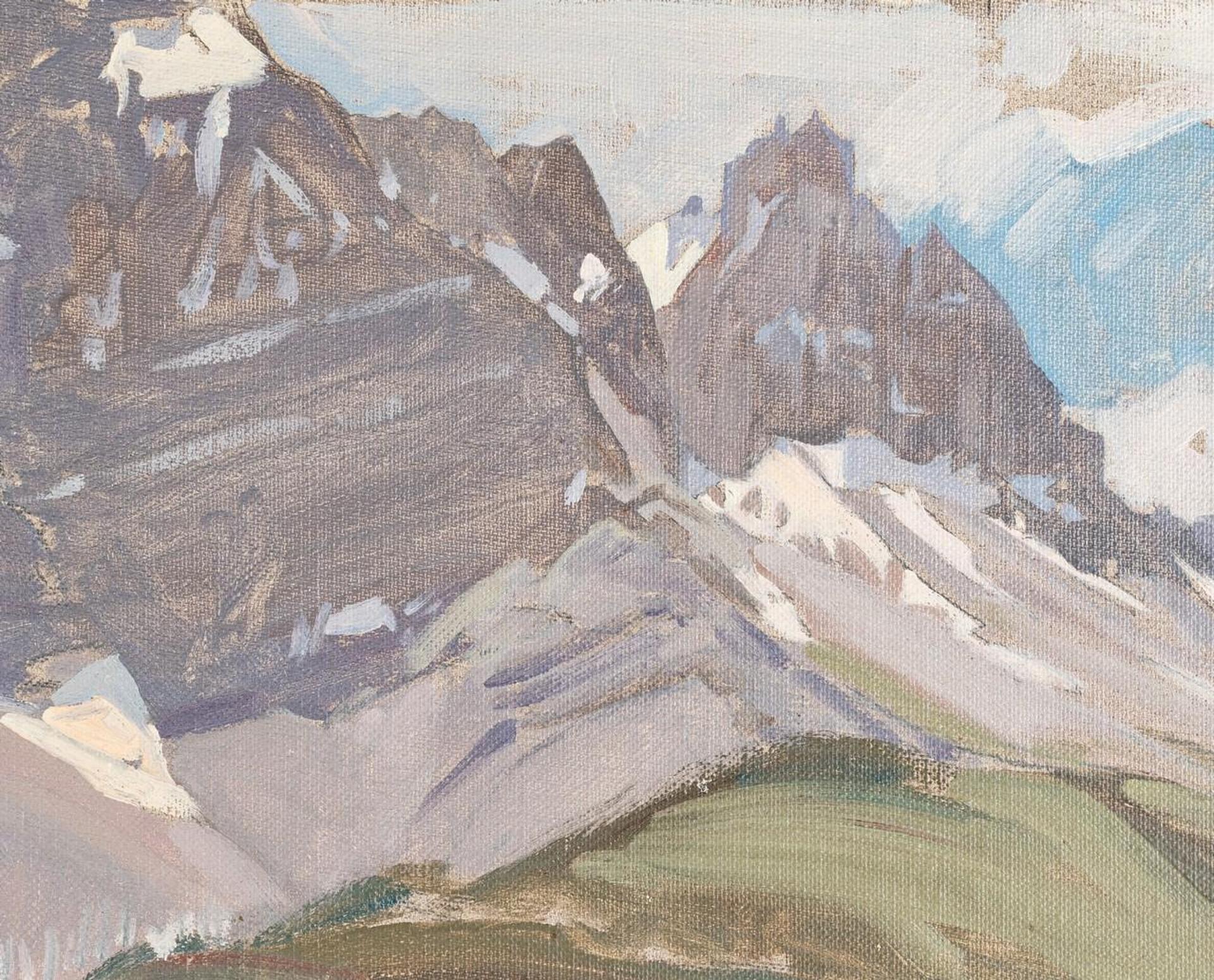 Peter Maxwell Ewart (1918-2001) - Mountain Study (Near Lake Louise)