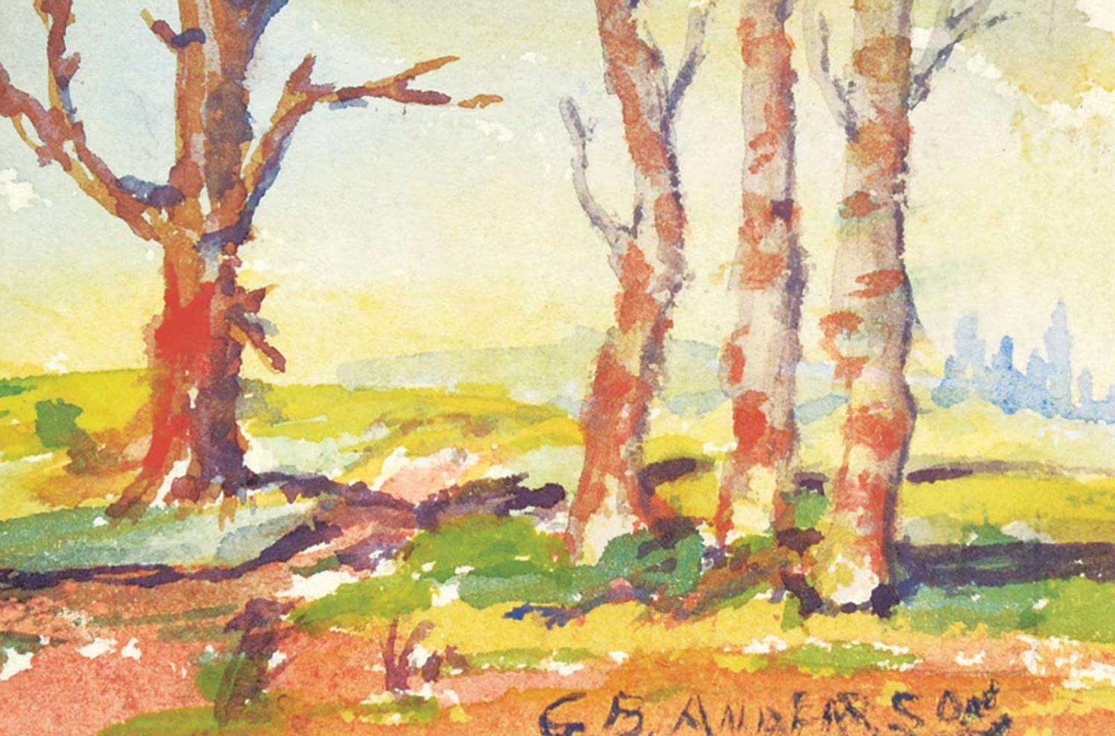 G.B. Anderson - Untitled - Trees