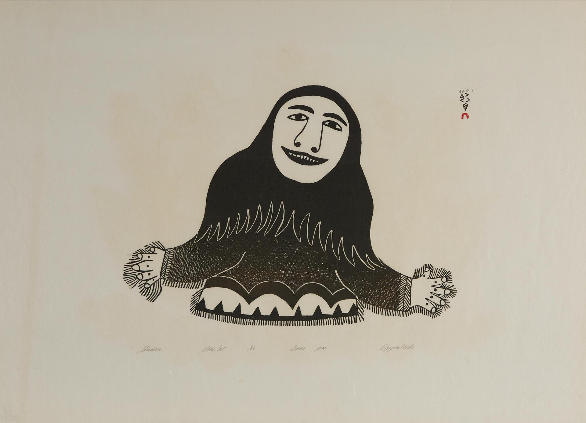 Egevadluq (Eegyvuldluk) Ragee (1920-1983) - Shaman