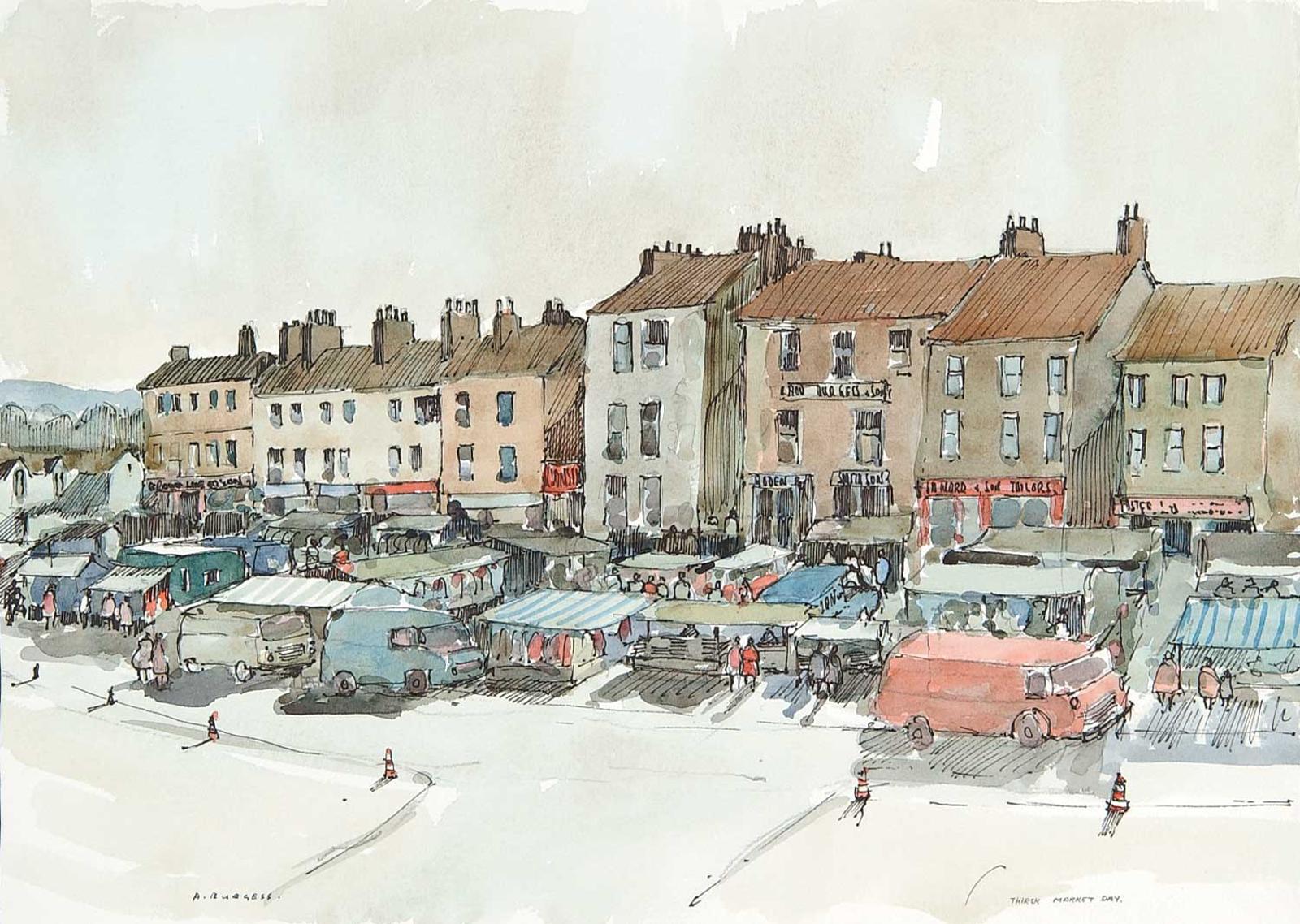 Arthur Burgess - Thirsk Market Day