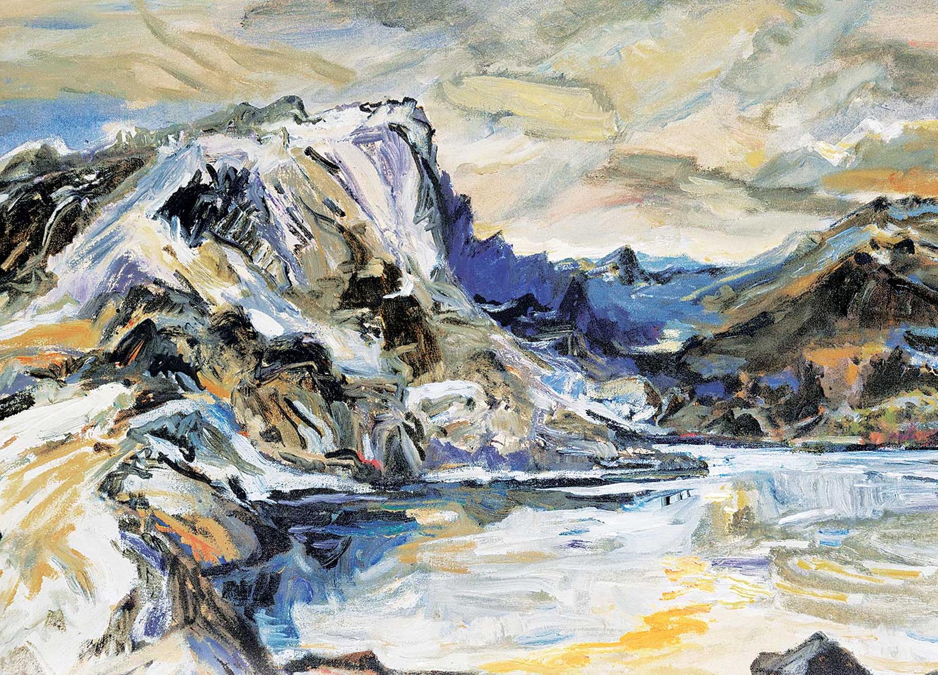 David T. Alexander (1947) - Slim's Shore Leading to Glacier