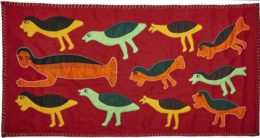 Irene Avaalaaquiaq Tiktaalaaq (1941) - Sednas And Animals