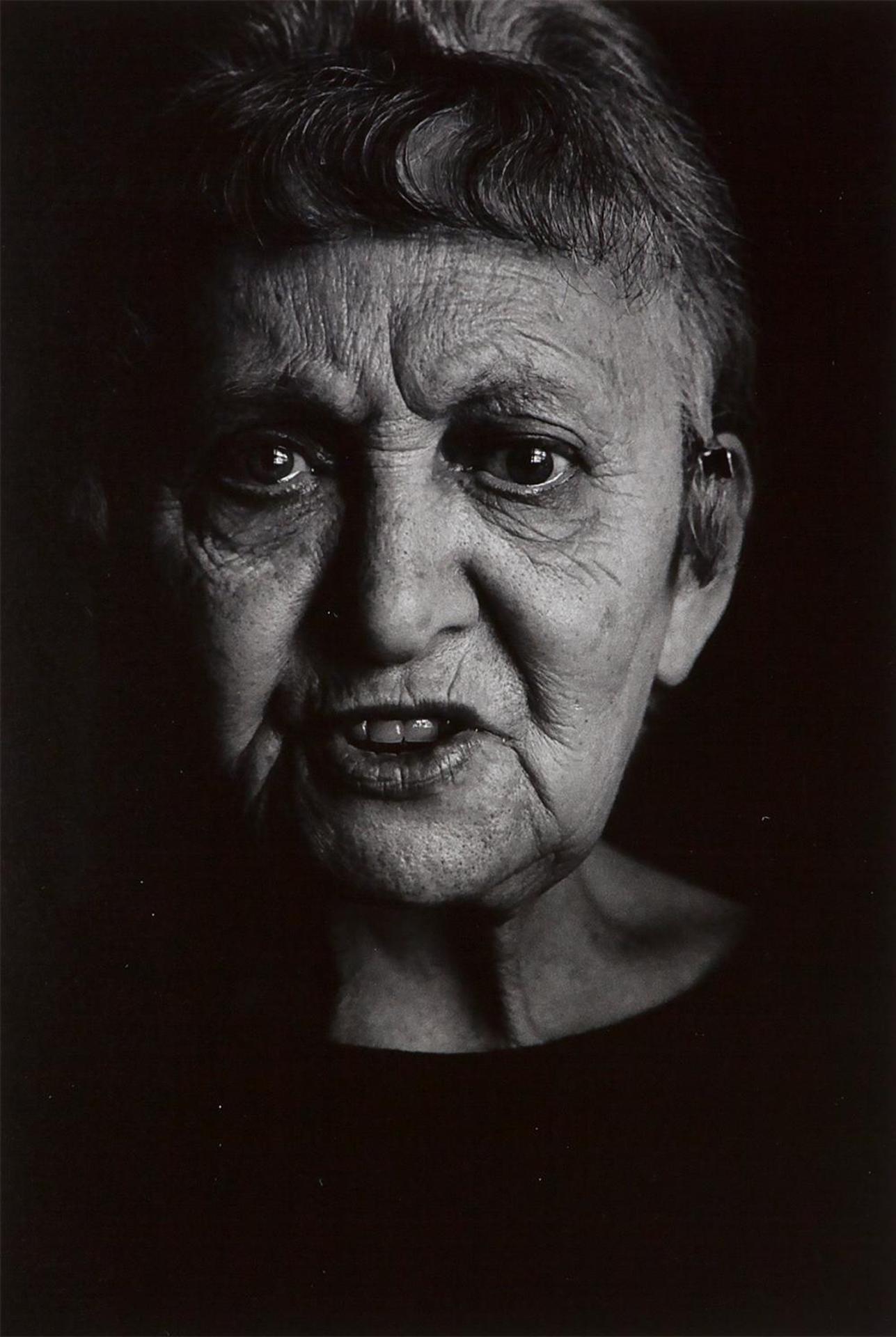 Lori Spring - Untitled - Portrait of an Old Woman