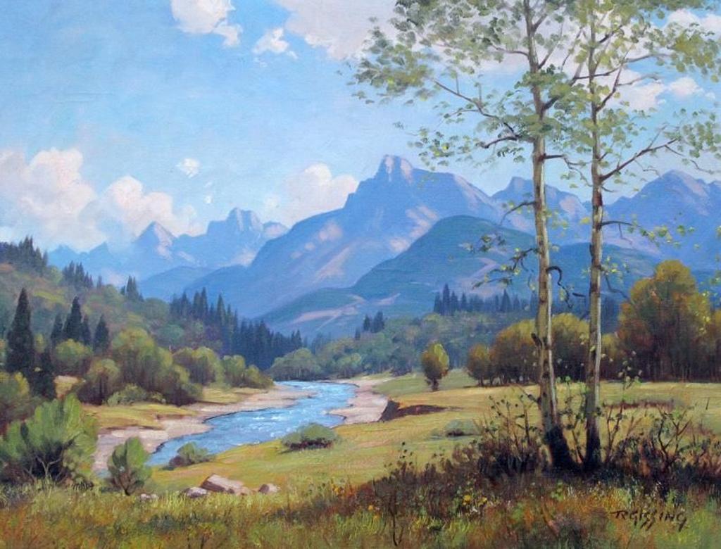 Roland Gissing (1895-1967) - Mountain Landscape