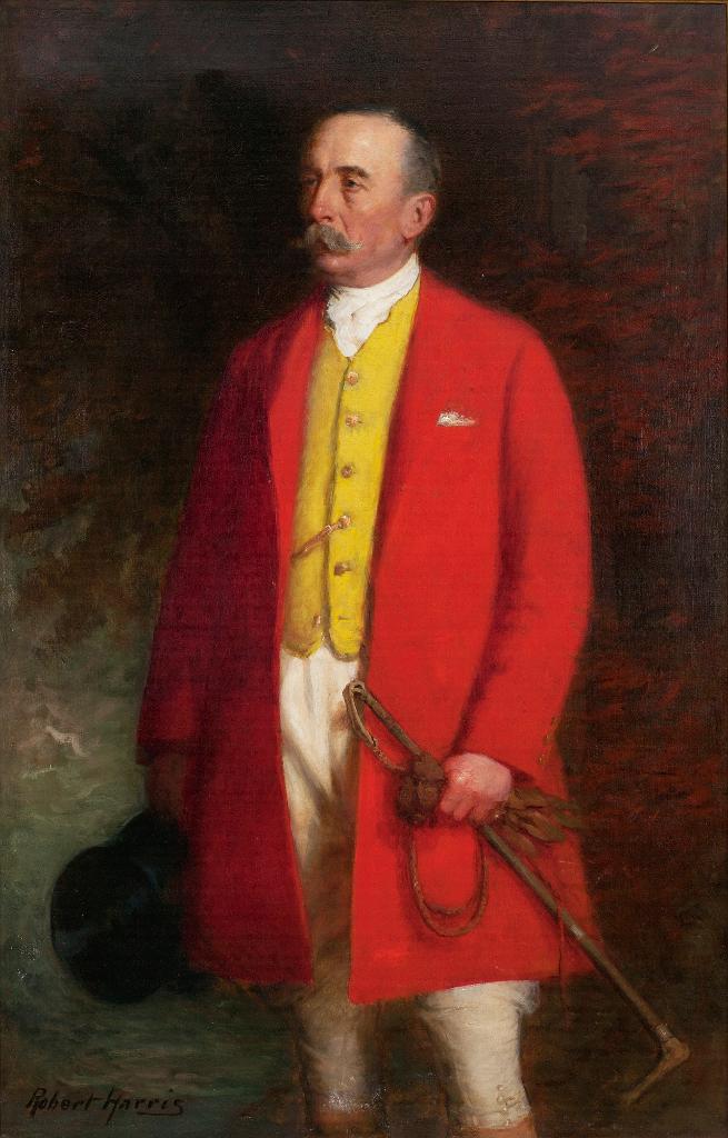 Robert Harris (1849-1919) - Portrait Of Gilbert John, 4th Earl Of Minto, Eighth Governor General Of Canada