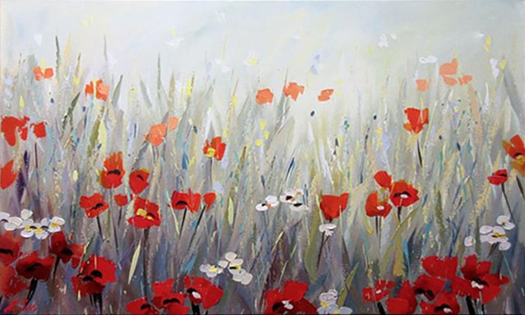 Mila Smykovska - Untitled (Field Of Flowers)
