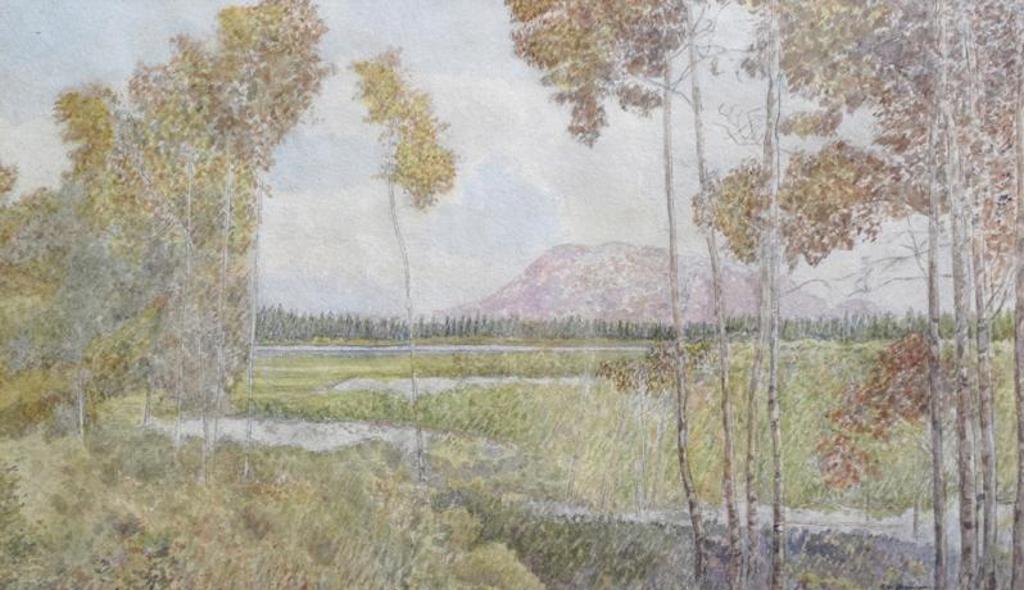 F. W. Brander - Vermilion Lakes Near Banff, Alberta