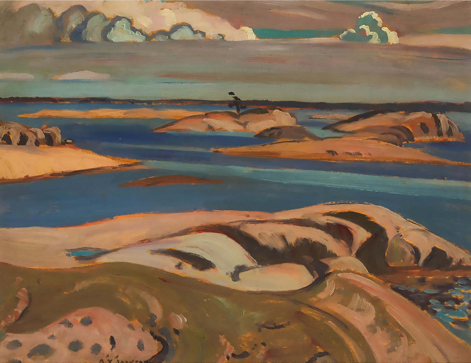 Alexander Young (A. Y.) Jackson (1882-1974) - Islands, Go Home Bay, 1933
