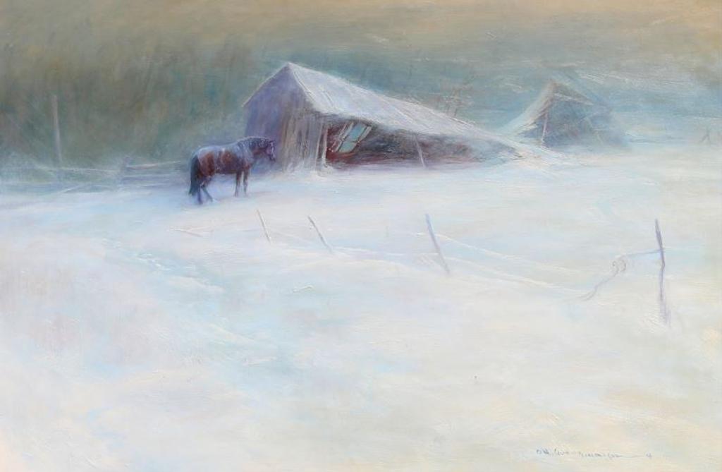 Orestes Nicholas (Rick) Grandmaison (1932-1985) - February Blizzard