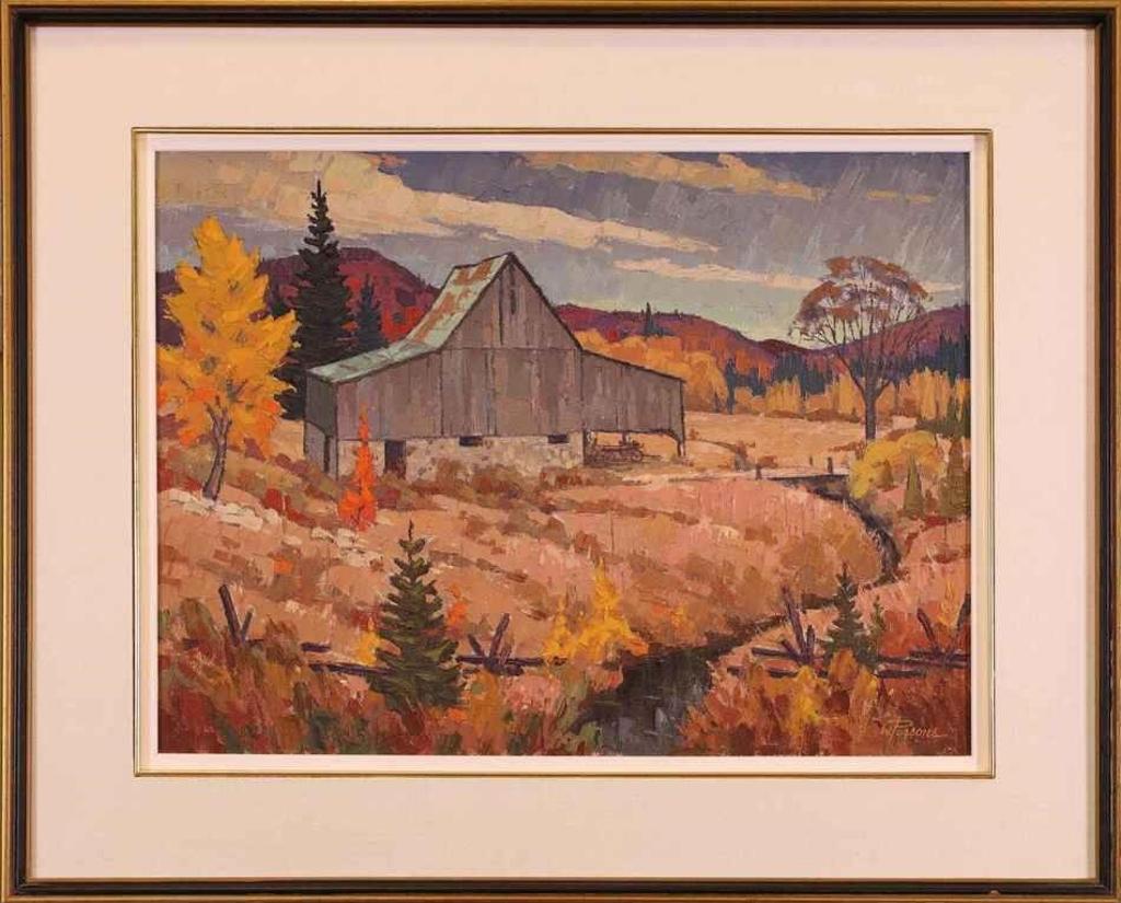 William (Bill) Parsons (1909-1982) - Old Haliburton Barn