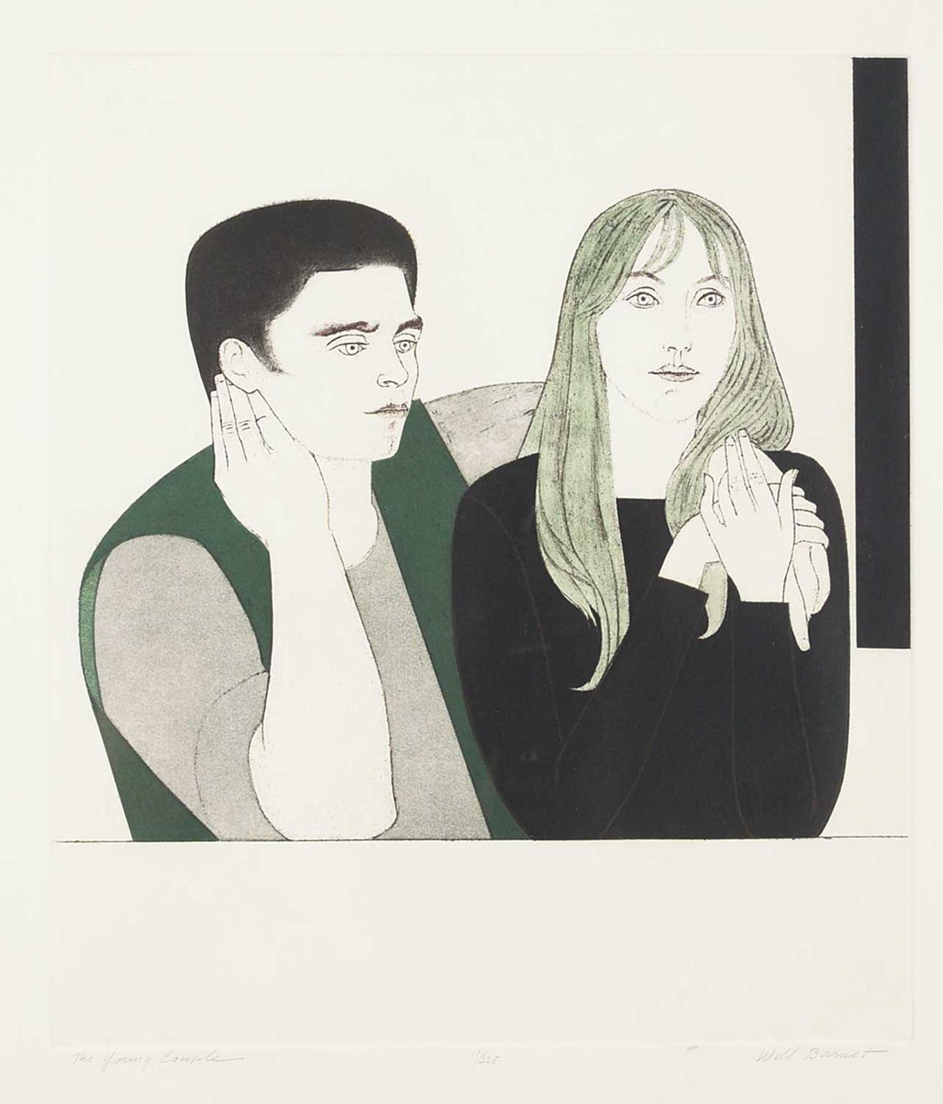 Will Barnet (1911-2012) - The Young Couple  #11/225