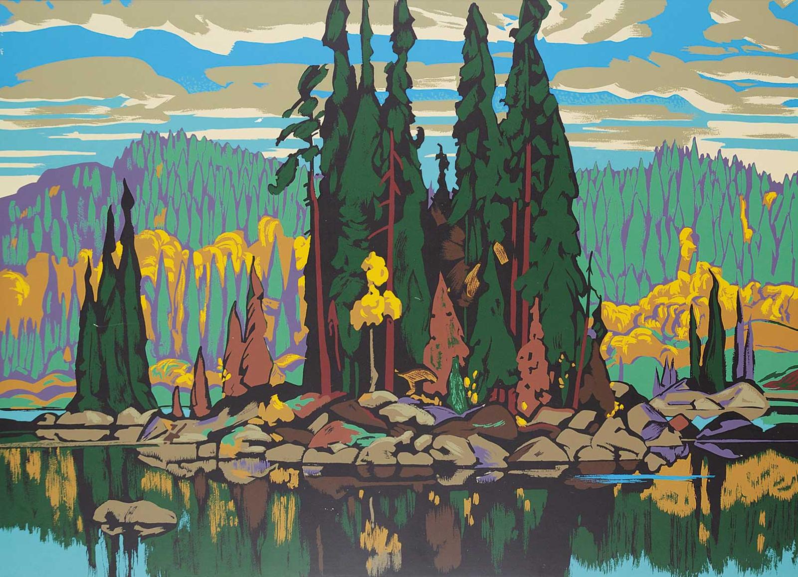 Arthur Lismer (1885-1969) - Tale of Spruce