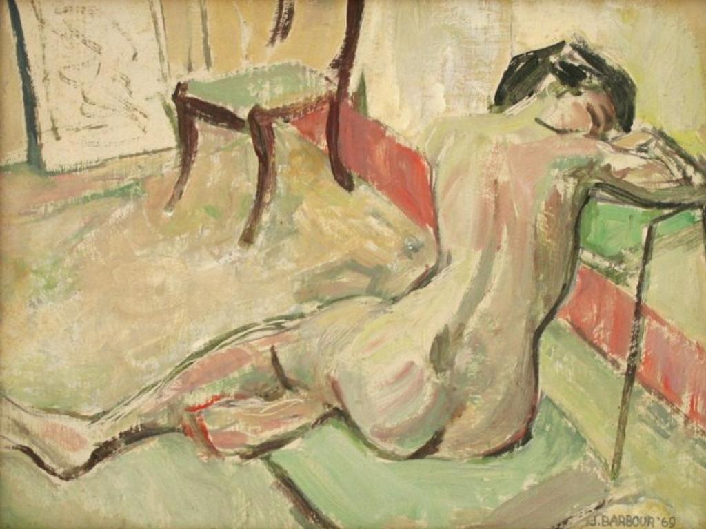 James Barbour - Seated Nude