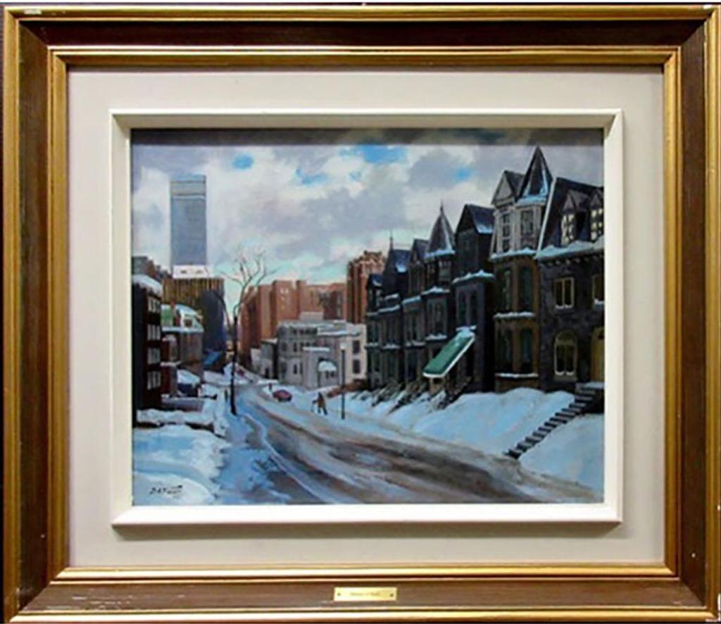 Douglas Allan Fales (1929) - Rue Stanley Pres Sherbrooke, Montreal