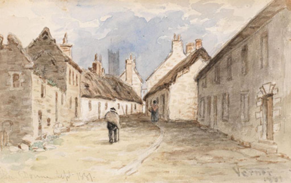 Frederick Arthur Verner (1836-1928) - Road Through the Village
