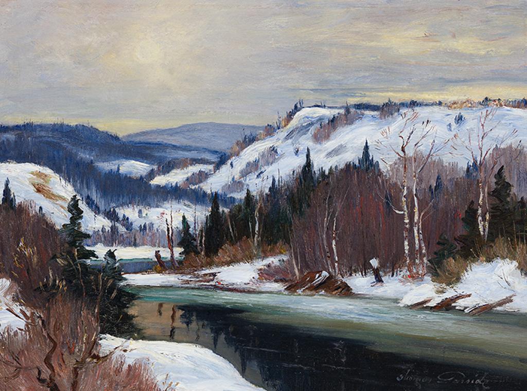 Thomas Hilton Garside (1906-1980) - Late Afternoon, Laurentians