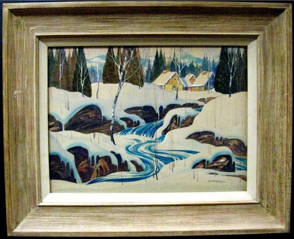 Graham Norble Norwell (1901-1967) - Winter Landscape, Laurentians