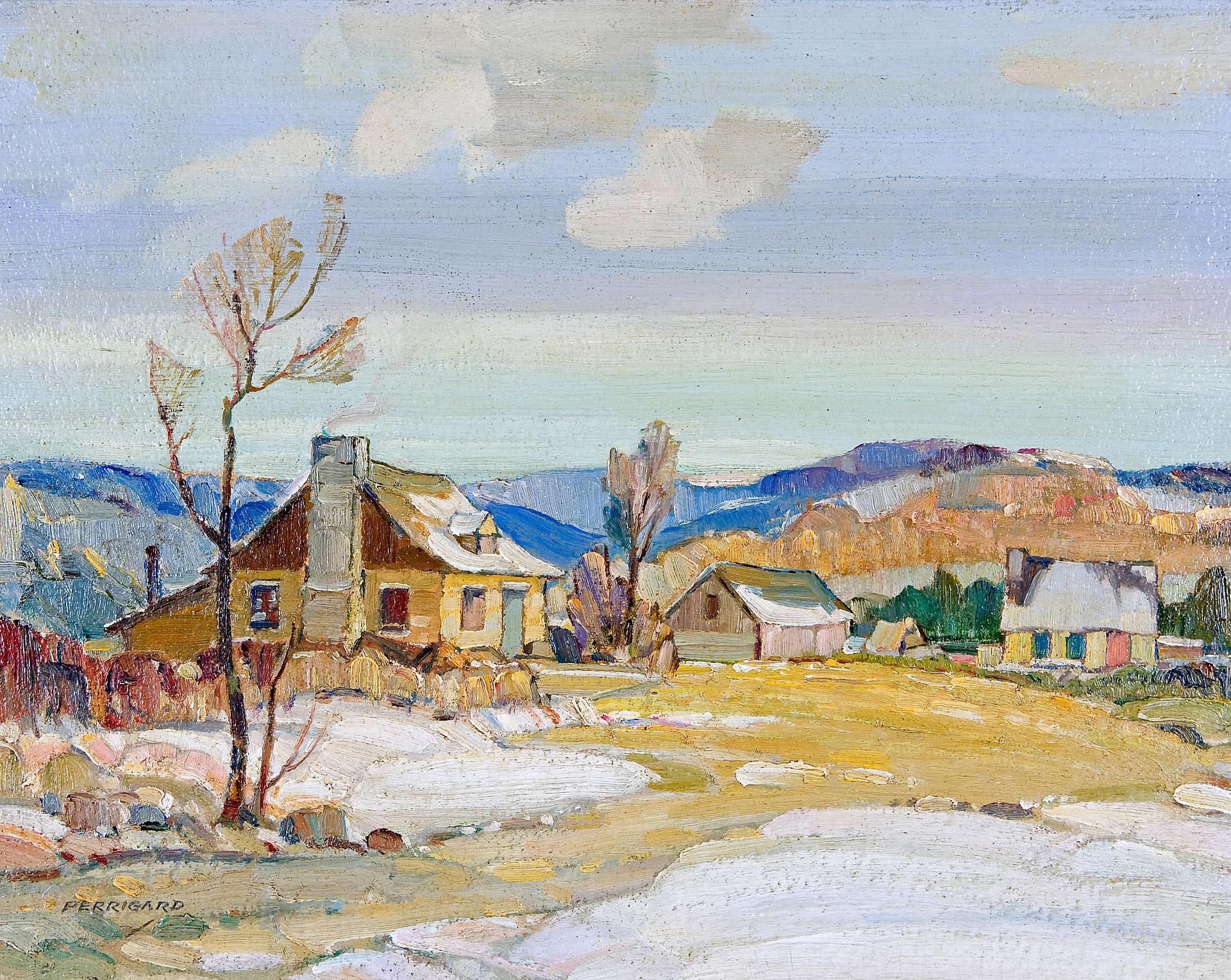 Hal Ross Perrigard (1891-1960) - Early spring, Laurentians, Quebec