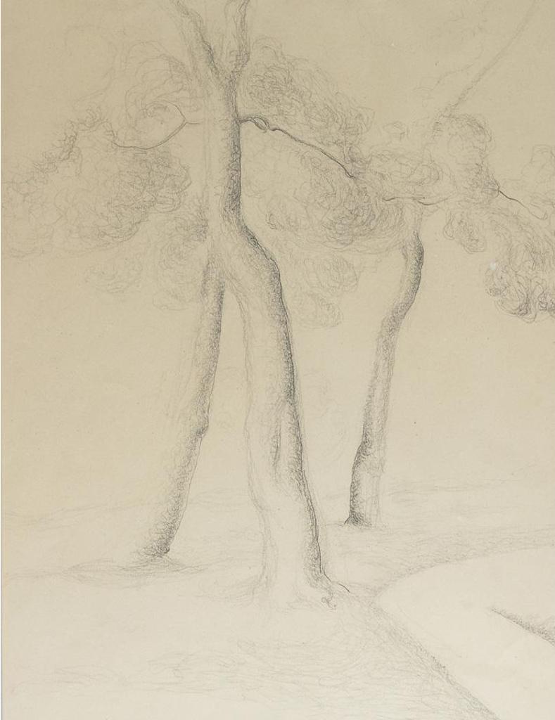 Lionel Lemoine FitzGerald (1890-1956) - Three Trees