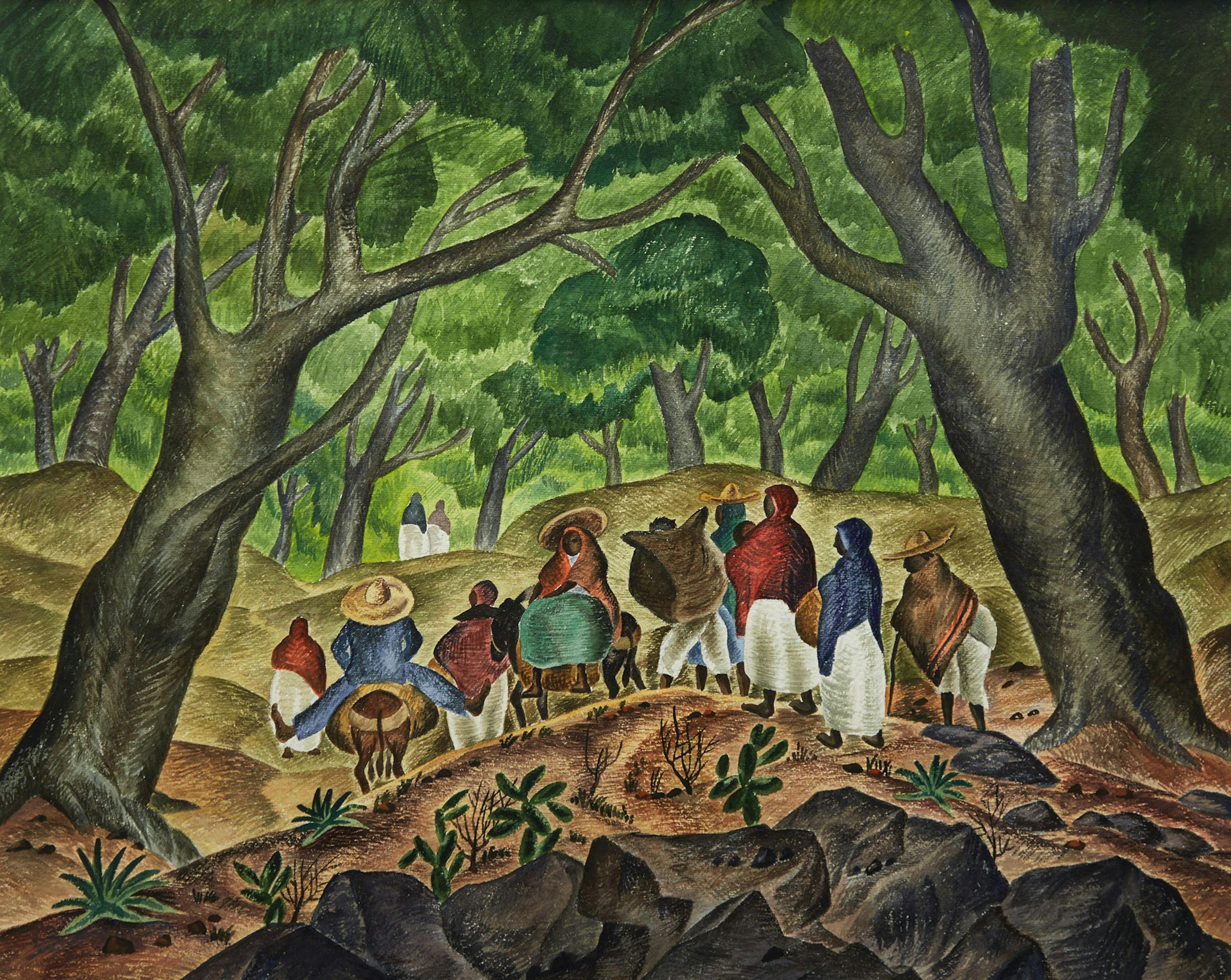 William John Bertram Newcombe (1907-1969) - To Market