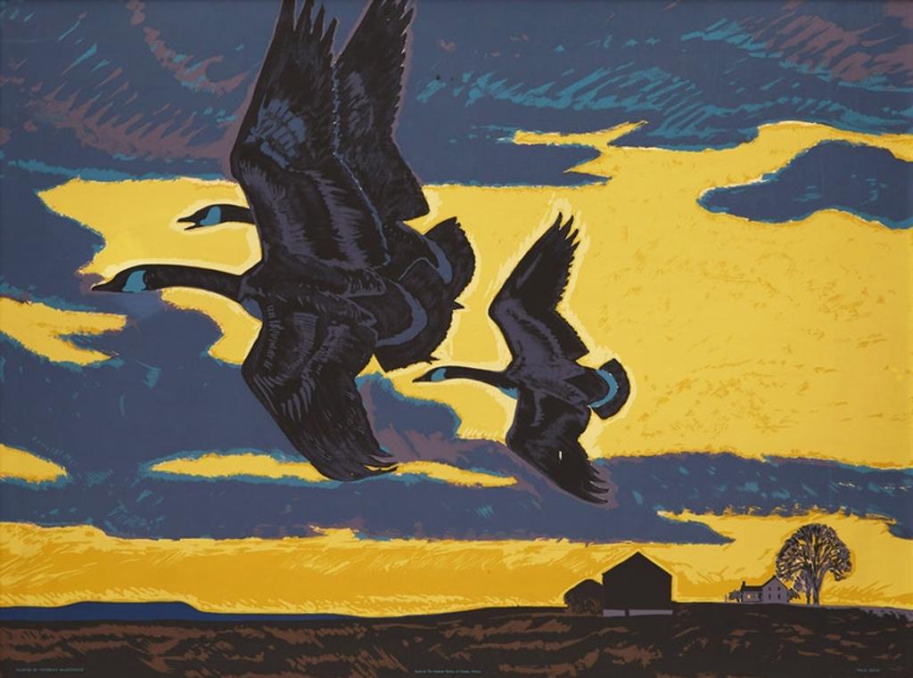 Thoreau MacDonald (1901-1989) - Wild Geese