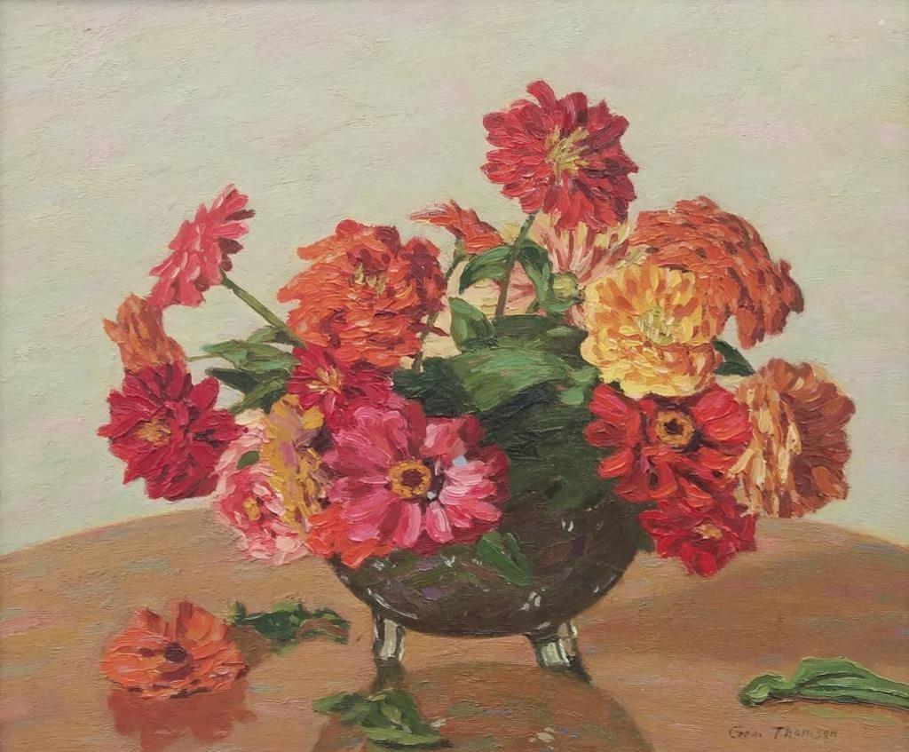 George Albert Thomson (1868-1965) - Floral still life