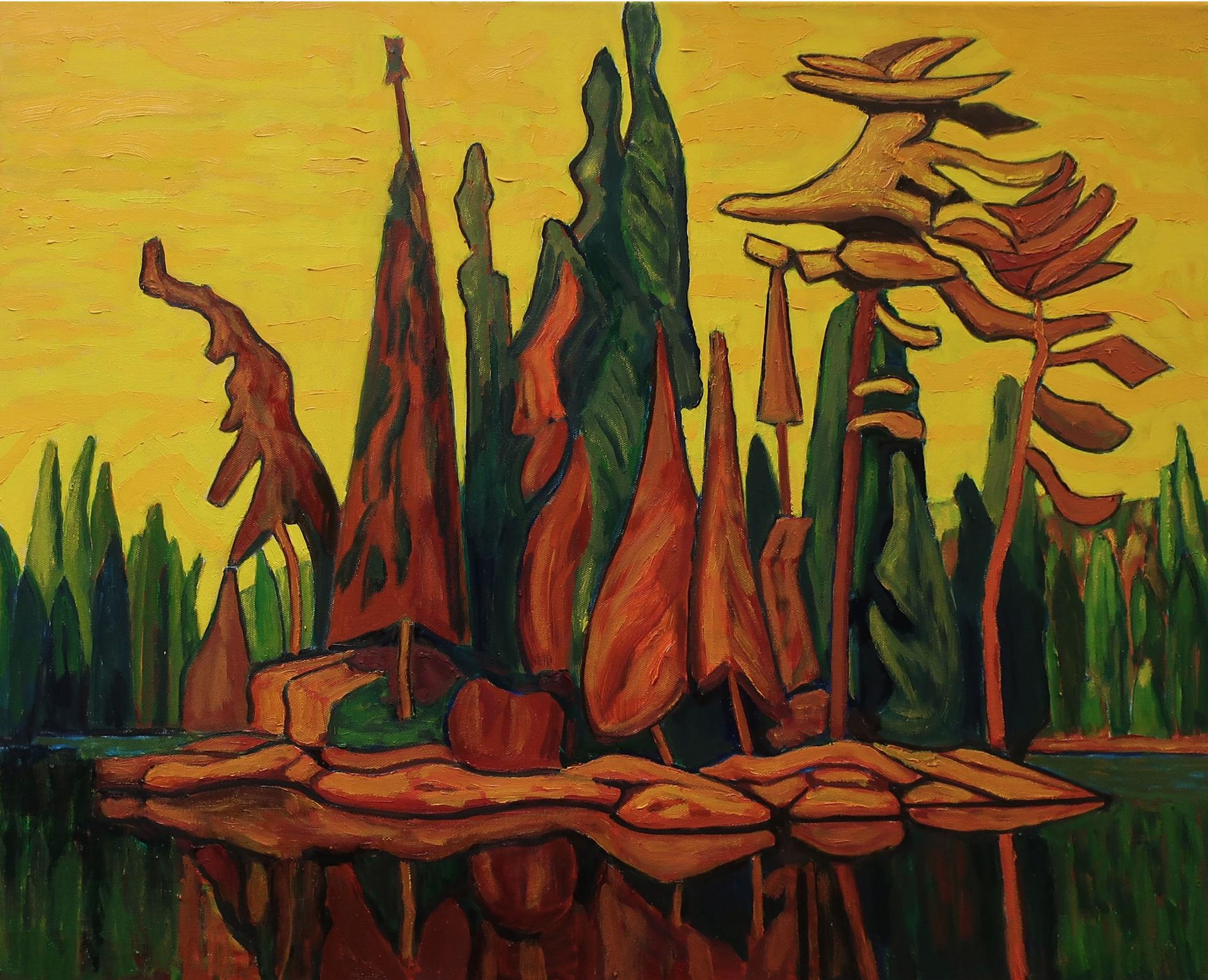 John Oliver (1939) - Island - Maccullum Lake