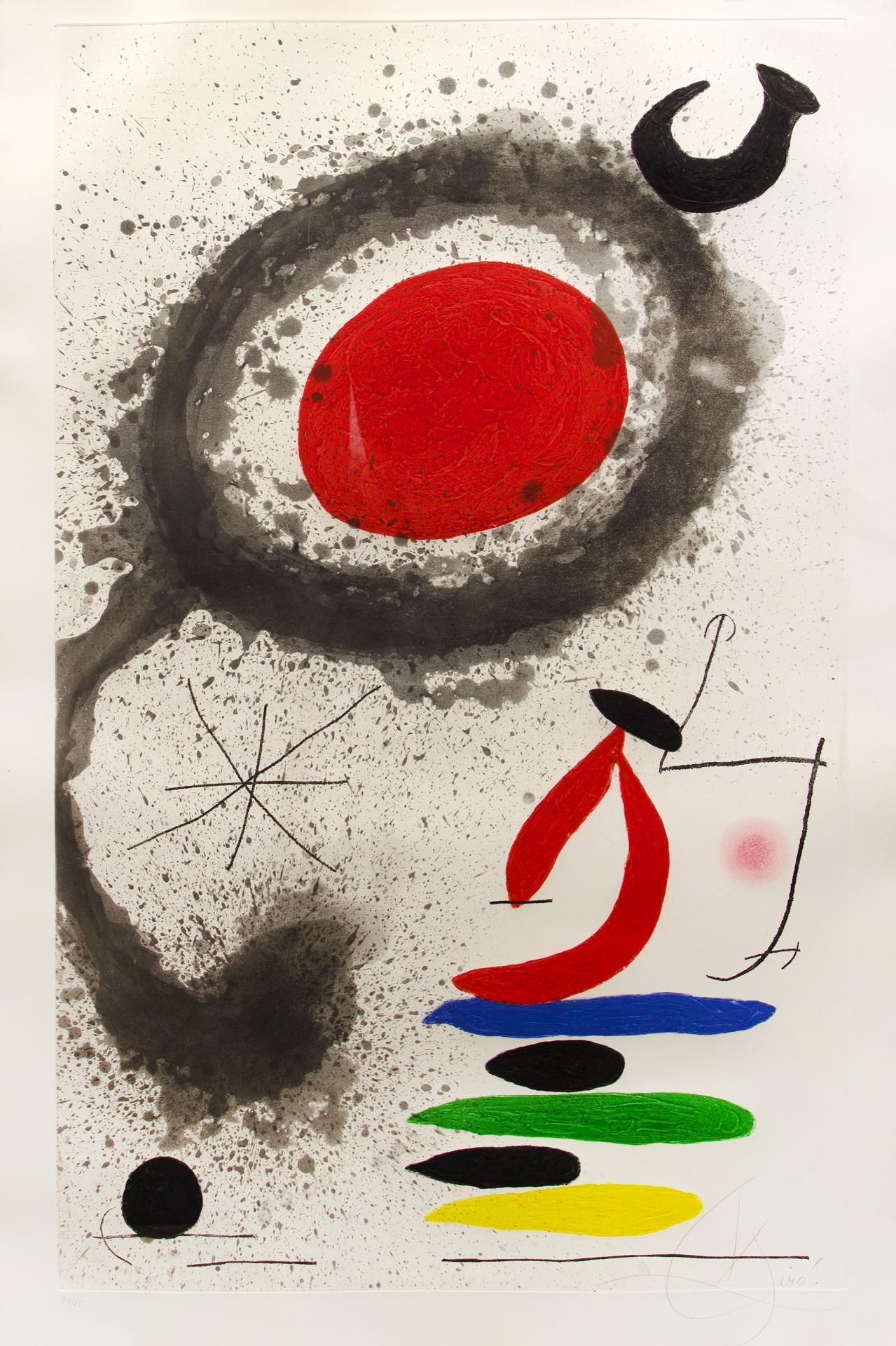 Joan Miró (1893-1983) - Soleil ébouillanté, 1969