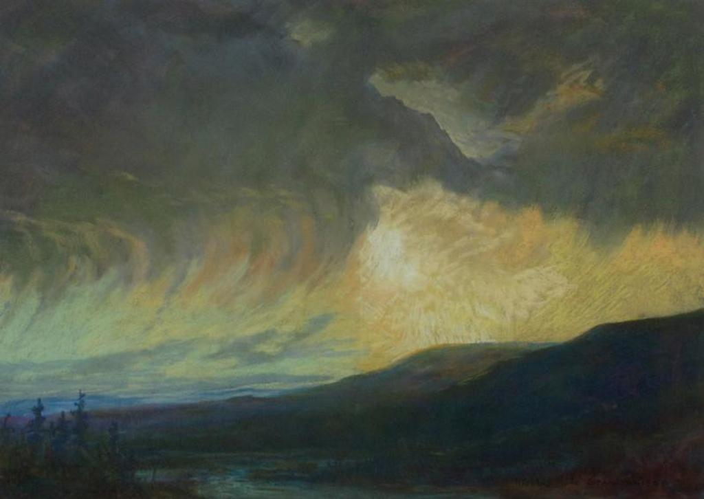 Nicolas N. (Jr.) de Grandmaison (1938) - Foothills Rain