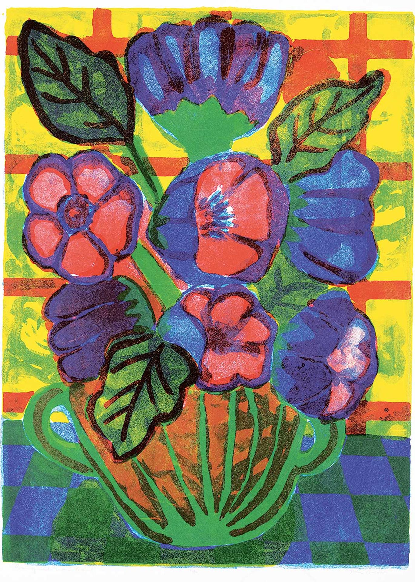 John Harold Thomas Snow (1911-2004) - Bouquet and Green Bowl  #16/40