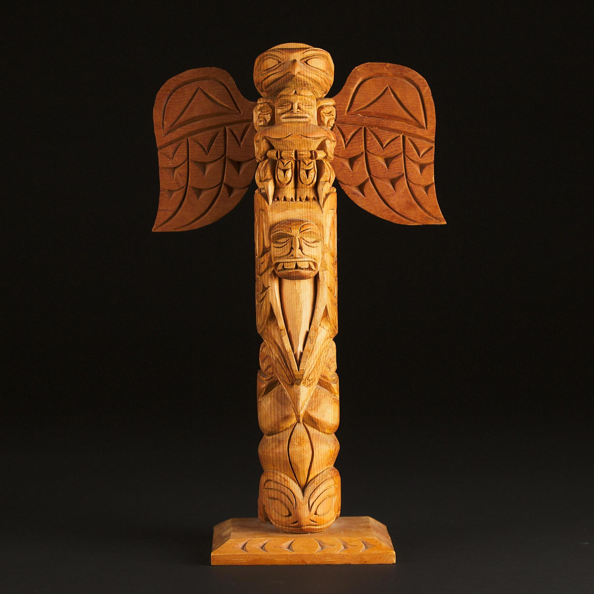 John T. Williams - Model Totem Pole