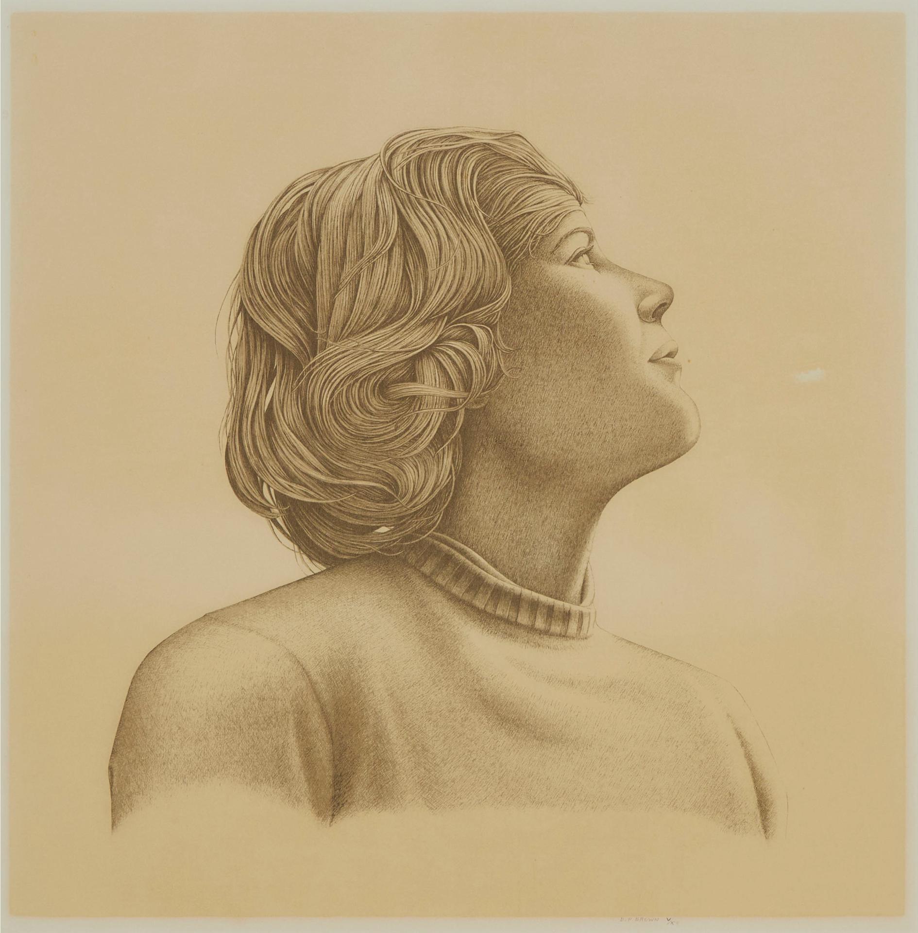 Daniel Price (D.P.) Erichsen Brown (1939) - Woman Looking Up