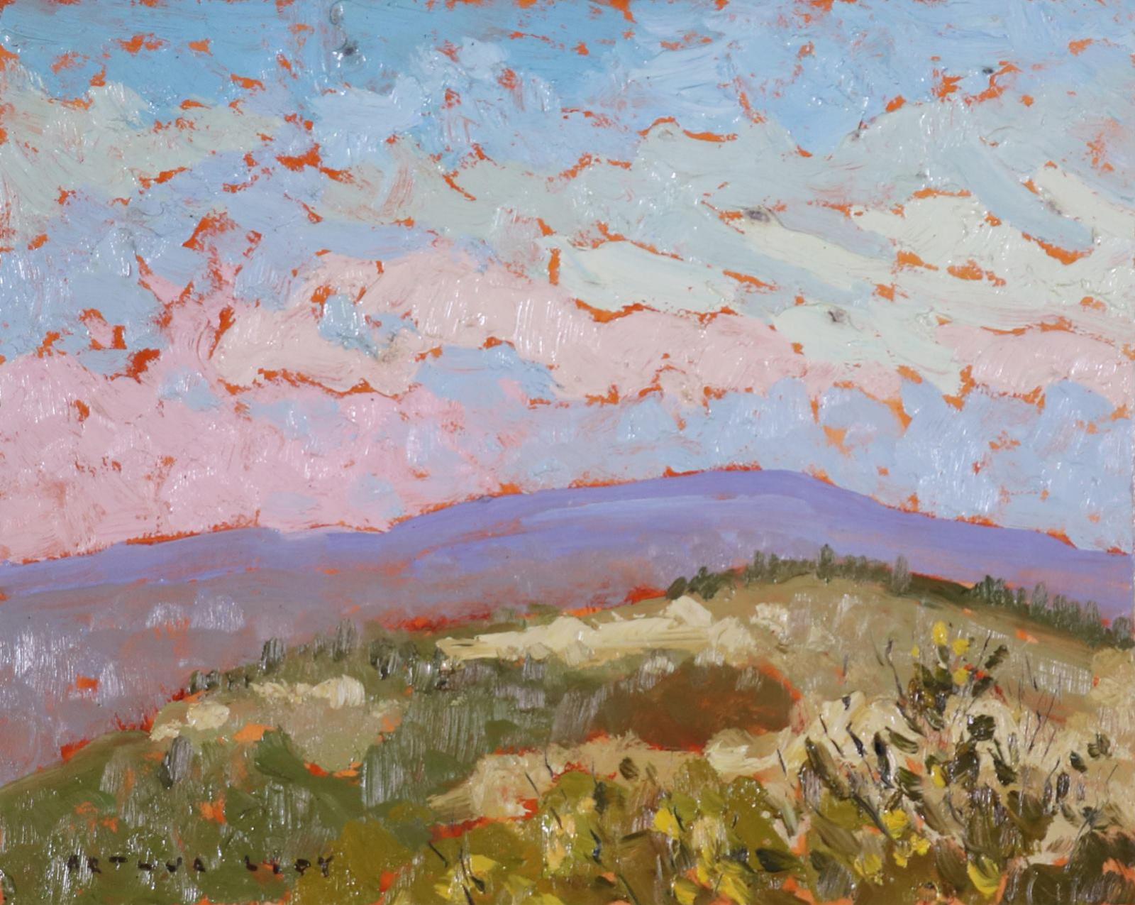Arthur George Lloy (1929-1986) - Sky Over Hills (Hills Near East Pine Pond); 1982