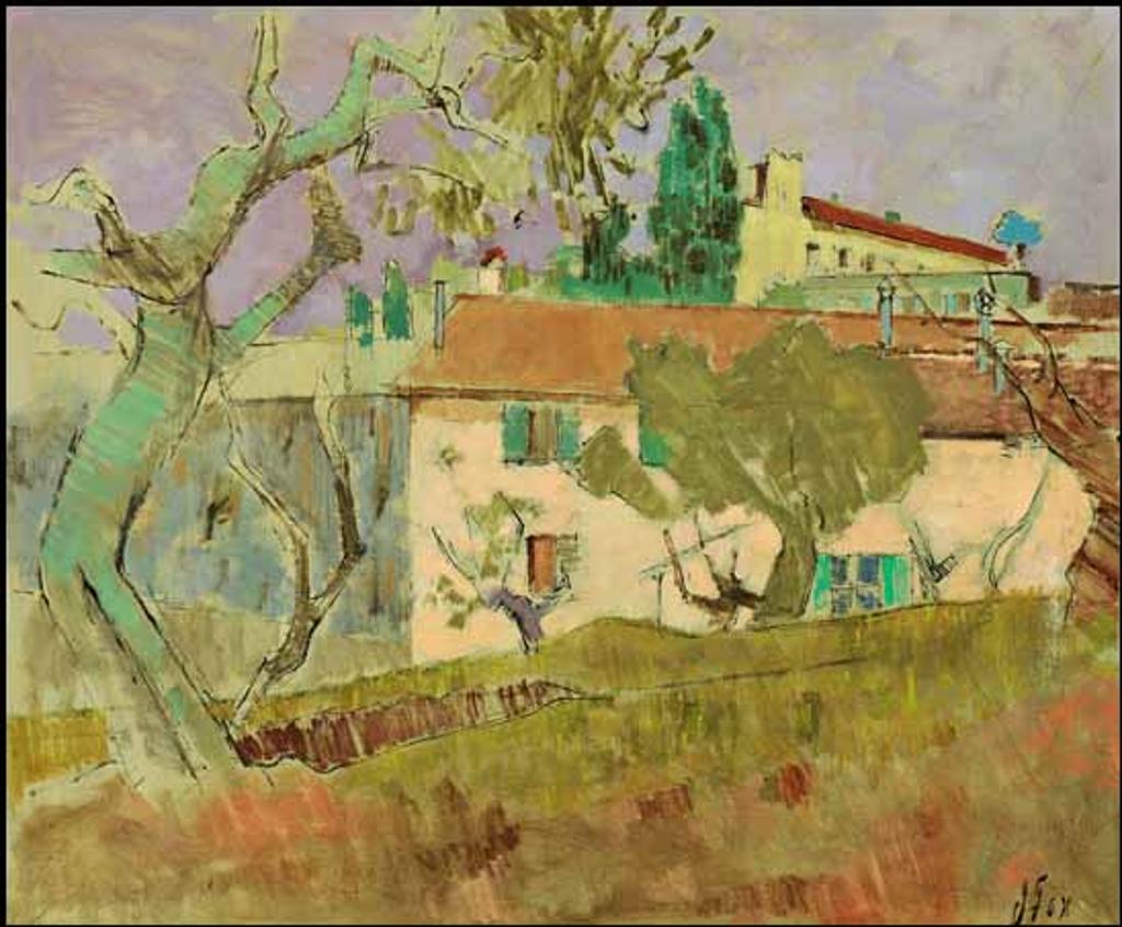 John Richard Fox (1927-2008) - Houses in the Countryside