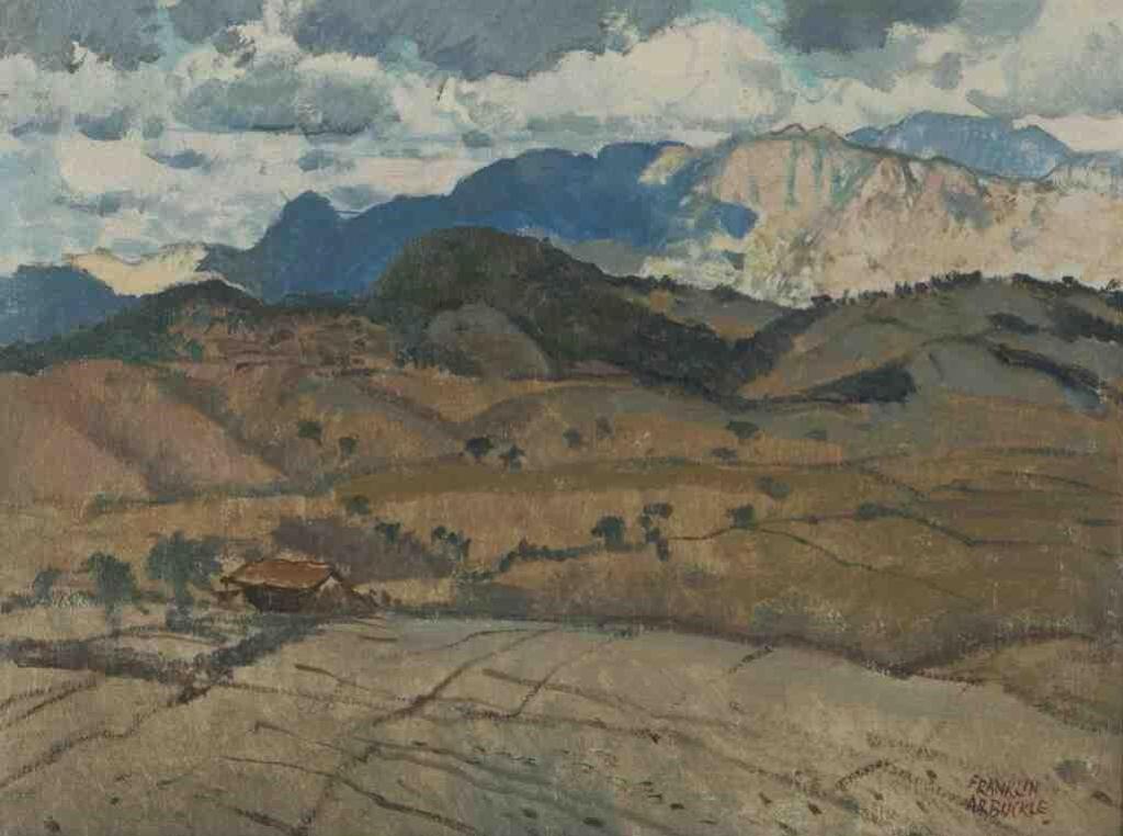 George Franklin Arbuckle (1909-2001) - Dry Country Near Taxco, Mexico