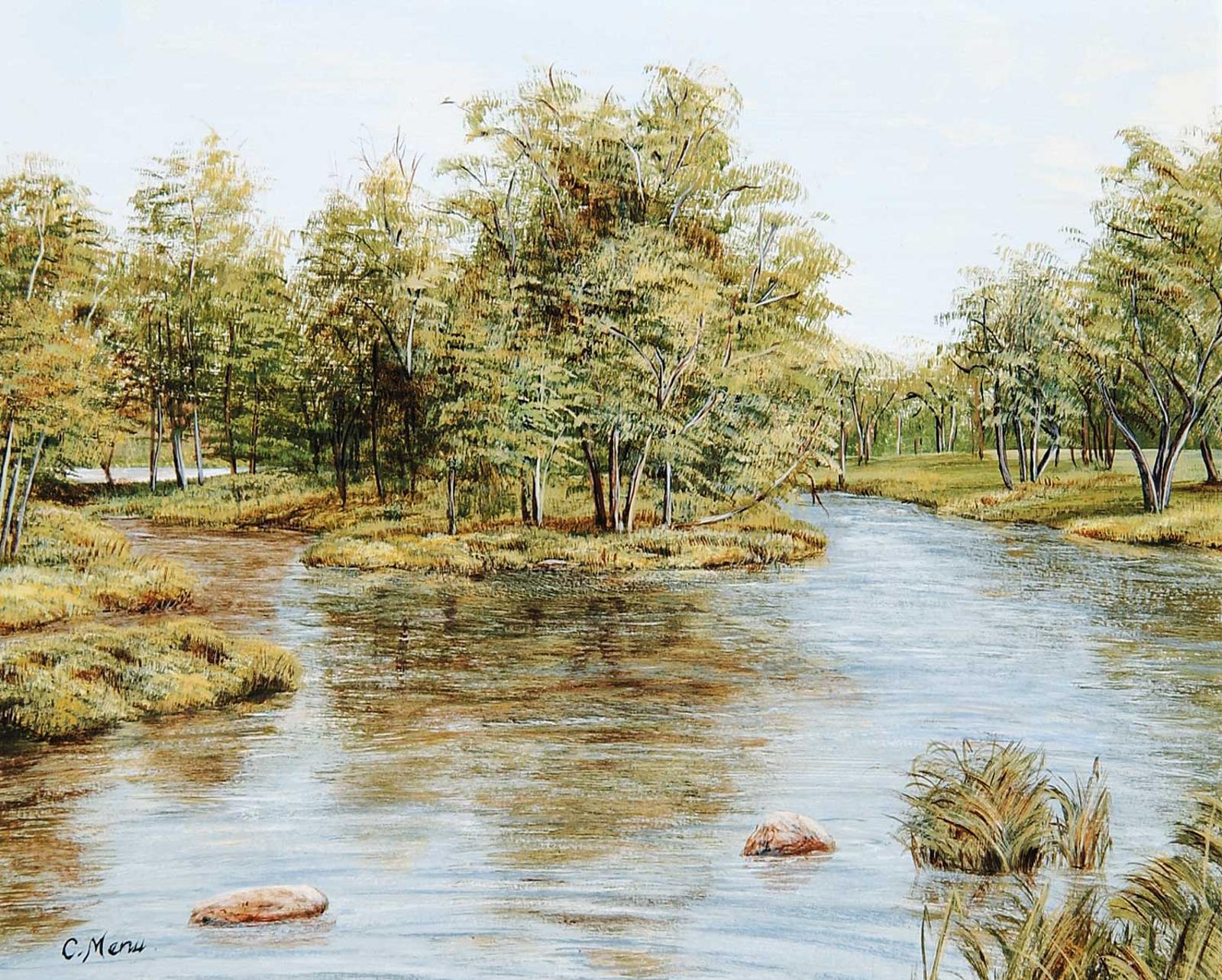 Carolyn Menu (1942) - River Divide
