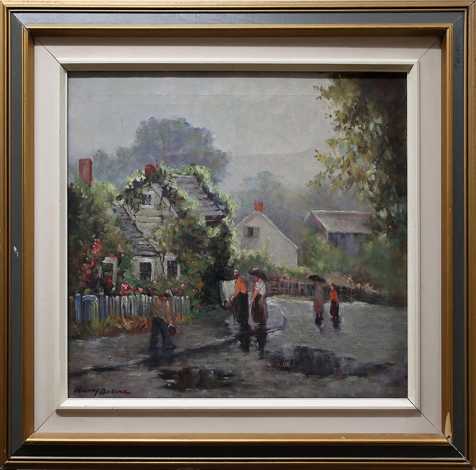 Henry Bolduc - Untitled (Rainy Village Day)