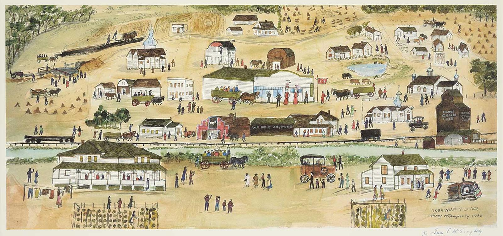 Irene E. McCaugherty (1914-1996) - Ukrainian Village  #1/100